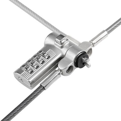 StarTech.com UNIVCS-LAPTOP-LOCK cable lock Black, Silver 78.7" (2 m)