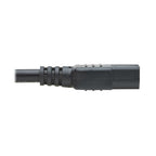 Tripp Lite P018-002 power cable Black 24" (0.61 m) C14 coupler C15 coupler