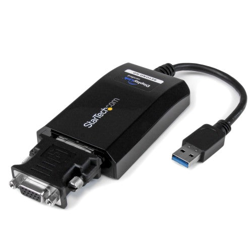 StarTech.com USB32DVIPRO USB graphics adapter 2048 x 1152 pixels Black