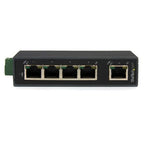 StarTech.com IES5102 network switch Unmanaged Fast Ethernet (10/100) Black