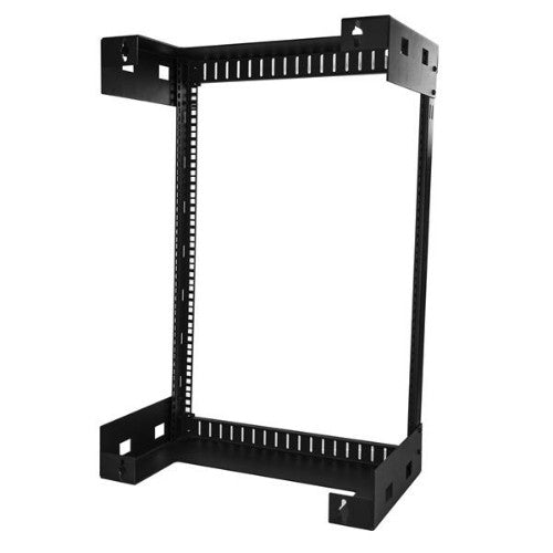 StarTech.com RK15WALLO rack cabinet 15U Wall mounted rack Black