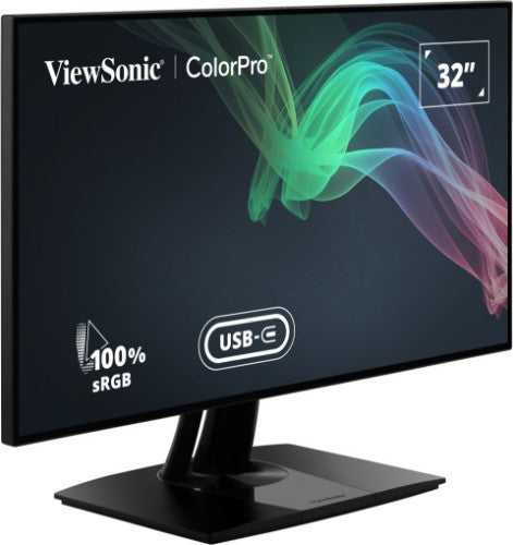 Viewsonic VP Series 3268A-4K computer monitor 32" 3840 x 2160 pixels 4K Ultra HD LED Black