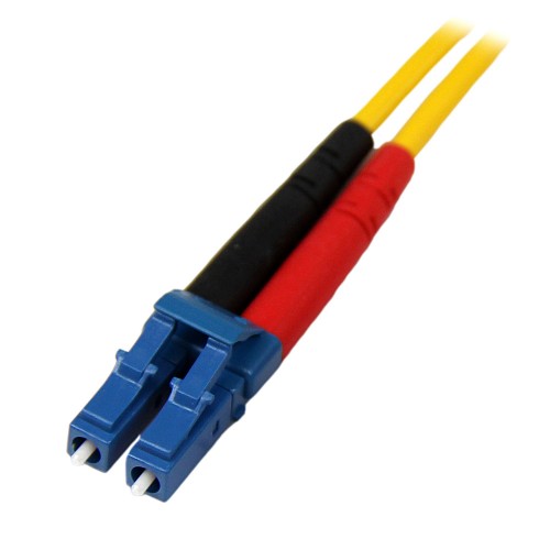 StarTech.com SMFIBLCLC1 InfiniBand/fibre optic cable 39.4" (1 m) LC Yellow
