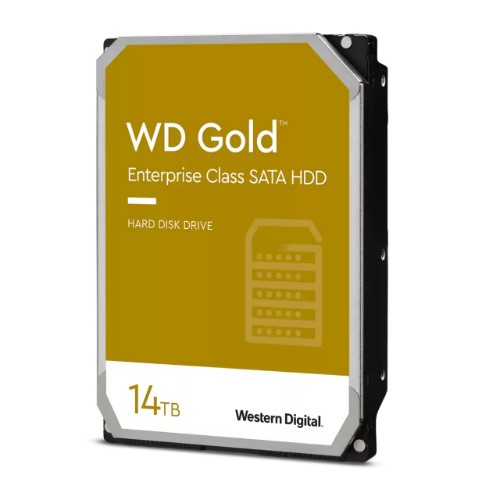 Western Digital Gold WD142KRYZ internal hard drive 14 TB 7200 RPM 512 MB 3.5" Serial ATA III