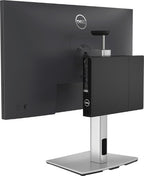 DELL MFS22 27" Desk Silver, Black