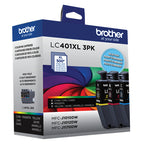 Brother LC401XL3PKS ink cartridge 1 pc(s) Original High (XL) Yield Cyan, Magenta, Yellow