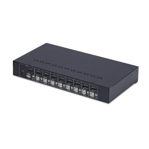 StarTech.com R8AD122-KVM-SWITCH KVM switch Rack mounting Black