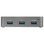 StarTech.com HB31C4AS interface hub USB 3.2 Gen 2 (3.1 Gen 2) Type-C 10000 Mbit/s Black, Gray