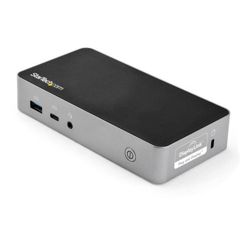 StarTech.com DK30CHHPD laptop dock/port replicator Wired USB 3.2 Gen 1 (3.1 Gen 1) Type-C Black, Silver