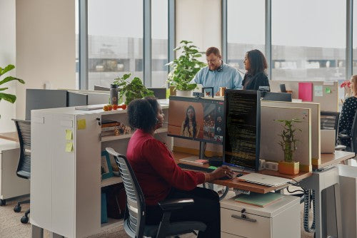 HP Poly Blackwire 3310 Monaural USB-C Headset +USB-C/A Adapter