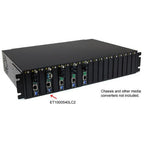 StarTech.com ET1000S40LC2 network media converter 2000 Mbit/s 1310 nm Single-mode Black