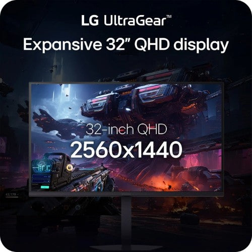LG 32G620B-B computer monitor 32" 2560 x 1440 pixels Quad HD LED Black