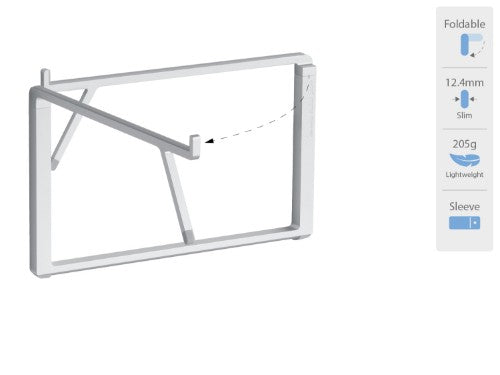 Rain Design 10084-RD Laptop stand Silver 15"