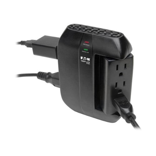 Tripp Lite SWIVEL6 surge protector Black 6 AC outlet(s) 120 V