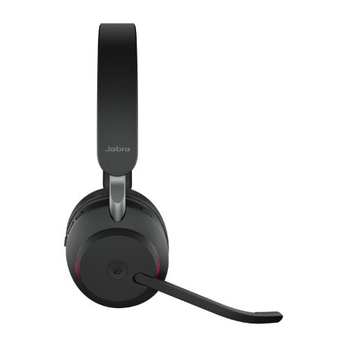 Jabra Evolve2 65 Headset Wireless Head-band Office/Call center USB Type-A Bluetooth Charging stand
