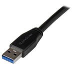 StarTech.com USB3SAB5M USB cable USB 3.2 Gen 1 (3.1 Gen 1) 196.9" (5 m) USB A USB B Black