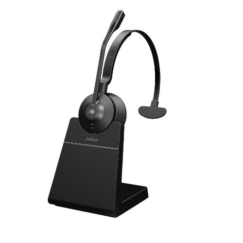 Jabra Engage 55 Headset Wireless Head-band Office/Call center Micro-USB Charging stand Black