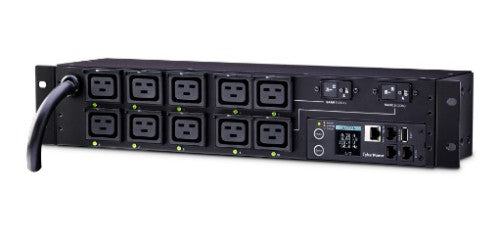 CyberPower PDU81009 power distribution unit (PDU) 10 AC outlet(s) 2U Black
