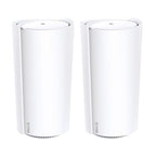 TP-Link Deco XE200(2-pack) Tri-band (2.4 GHz / 5 GHz / 6 GHz) Wi-Fi 6E (802.11ax) White 1 Internal