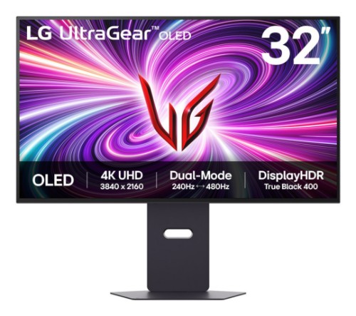 LG 32GX870A-B computer monitor 32" 3840 x 2160 pixels 4K Ultra HD OLED Black