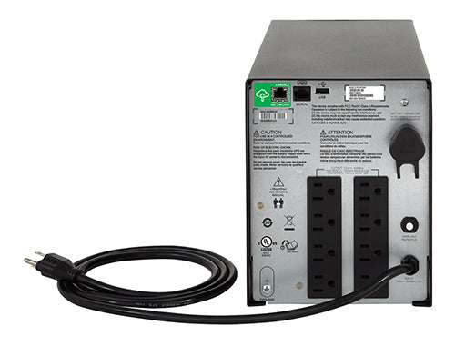 APC SMC1000C uninterruptible power supply (UPS) Line-Interactive 1 kVA 600 W 8 AC outlet(s)
