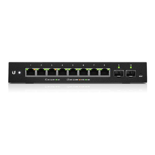 Ubiquiti EdgeSwitch 10XP Managed L2 Gigabit Ethernet (10/100/1000) Power over Ethernet (PoE) Black