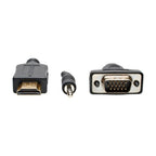 Tripp Lite P566-006-VGA-A video cable adapter 70.9" (1.8 m) HDMI HD15 + 3.5 mm Black