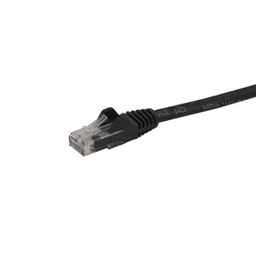 StarTech.com N6PATCH10BK networking cable Black 118.1" (3 m) Cat6 U/UTP (UTP)