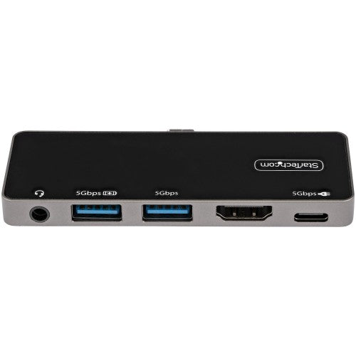StarTech.com DKT30ICHPD laptop dock/port replicator Wired USB 3.2 Gen 1 (3.1 Gen 1) Type-C Black, Silver