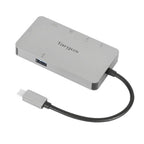 Targus DOCK419USZ notebook dock/port replicator Wired USB 3.2 Gen 1 (3.1 Gen 1) Type-C Gray