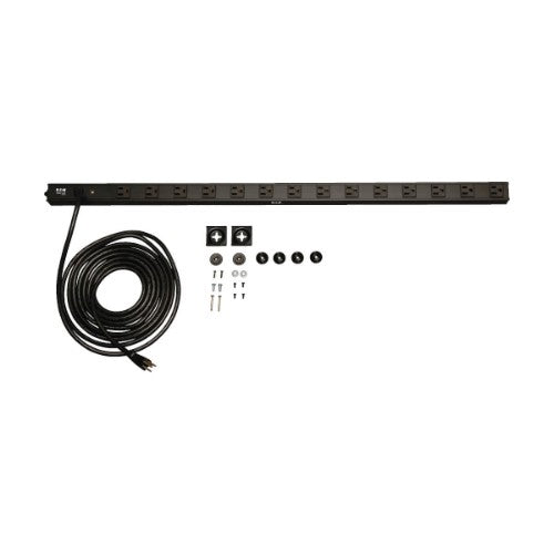 Tripp Lite PDUV15 power distribution unit (PDU) 14 AC outlet(s) 0U Black