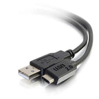 C2G 28872 USB cable 120.1" (3.05 m) USB 2.0 USB A USB C Black