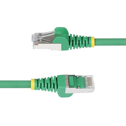StarTech.com NLGN-1F-CAT6A-PATCH networking cable Green 12" (0.305 m) S/FTP (S-STP)