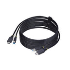 StarTech.com HU12210-KVM-CABLE KVM cable Black 122" (3.1 m)