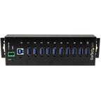 StarTech.com ST1030USBM interface hub USB 3.2 Gen 1 (3.1 Gen 1) Type-B 5000 Mbit/s Black