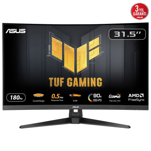 ASUS TUF Gaming VG32WQ3B computer monitor 31.5" 2560 x 1440 pixels Quad HD LED Black