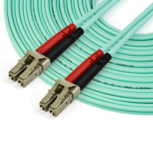 StarTech.com 450FBLCLC10 InfiniBand/fibre optic cable 393.7" (10 m) LC Aqua color