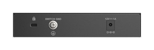 D-Link DMS-108 Unmanaged L2 2.5G Ethernet (100/1000/2500) Black