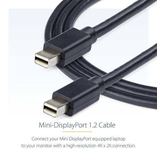 StarTech.com MDISPLPORT6 DisplayPort cable 70.9" (1.8 m) mini DisplayPort Black
