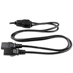 StarTech.com PXT101Y10 power cable Black 118.1" (3 m) NEMA 5-15P 2 x C13 coupler
