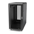 StarTech.com RK2236BKF rack cabinet 22U Freestanding rack Black