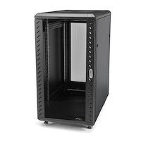 StarTech.com RK2236BKF rack cabinet 22U Freestanding rack Black
