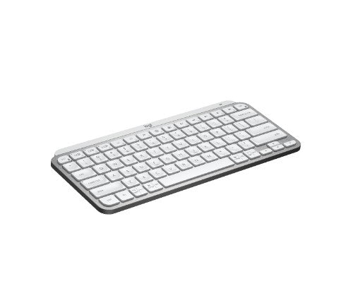 Logitech 920-010473 keyboard Universal RF Wireless + Bluetooth QWERTY US English Aluminum, White