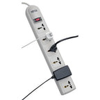 Tripp Lite SUPER6OMNID surge protector Gray 6 AC outlet(s) 220-250 V 70.9" (1.8 m)