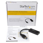 StarTech.com USB32VGAV USB graphics adapter 1920 x 1200 pixels Black