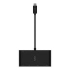 Belkin AVC004BTBK laptop dock/port replicator USB 3.2 Gen 1 (3.1 Gen 1) Type-C Black