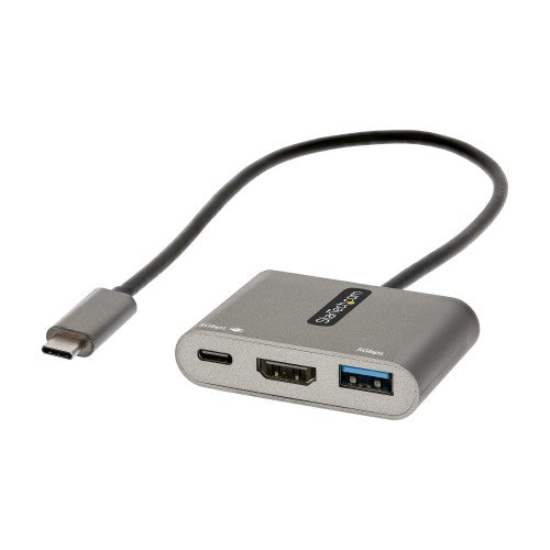 StarTech.com CDP2HDUACP2 laptop dock/port replicator Wired USB 3.2 Gen 1 (3.1 Gen 1) Type-C Gray