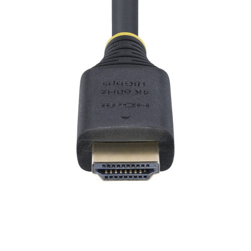 StarTech.com HDMI2-CABLE-4K60-6F HDMI cable 70.9" (1.8 m) HDMI Type A (Standard) Black
