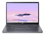 Acer Chromebook Plus 514 CBE574-1T-R8T7 AMD Ryzen™ 3 7320C 14" Touchscreen 8 GB LPDDR5x-SDRAM 256 GB SSD Wi-Fi 6E (802.11ax) ChromeOS Gray