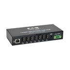 Tripp Lite U223-007-IND interface hub 480 Mbit/s Black